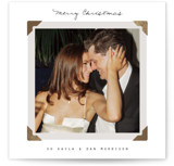 Foil-Pressed Holiday Photo Mount Cards