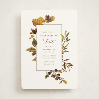 Provincial Feast Holiday Party Invitations