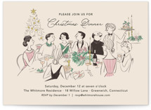 The Merry Table Holiday Party Invitations