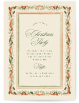 Christmassy Holiday Party Invitations