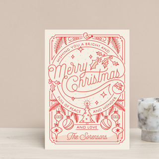 Merry Little Lines Holiday Postcards