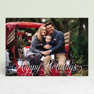Classic Merry Holiday Postcards