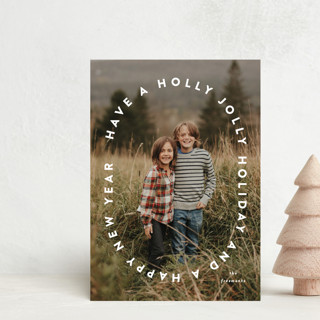 Holly Jolly and Merry Holiday Postcards