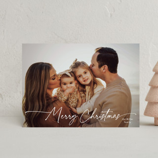 Noël minimal Holiday Postcards