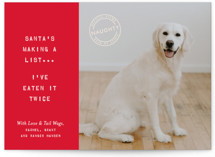 NAUGHTY HOLIDAY DOG by The Social Type
