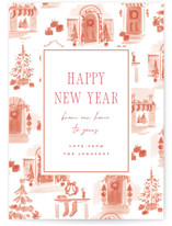 holiday home toile by Rebecca Durflinger