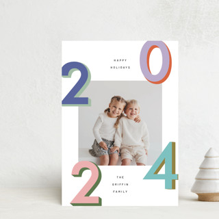 Modern Year Holiday Postcards