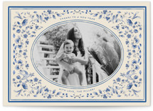 Peaceful Blooms in Blue by Sabrin Deirani