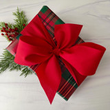 Red 2" x 15 ft Holiday Ribbon Holiday Ribbons and Bows