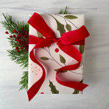 Red 3/4" x 15 ft Holiday Ribbon Holiday Ribbons and Bows