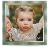 Allegro Foil-Pressed Square Holiday Cards