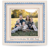 Modern Cottage Foil-Pressed Square Holiday Cards