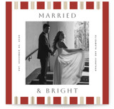 Holiday Rhythm Foil-Pressed Square Holiday Cards