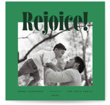 Square Rejoice Square Holiday Cards
