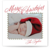 Merry Classic Square Holiday Cards
