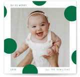 Pompom Square Holiday Cards