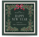 Verdure & Voile Square Holiday Cards