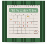 Favorite month Square Holiday Cards
