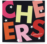 Disco Square Holiday Cards