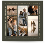 Memorable Year Square Holiday Cards