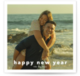 New Year Square Square Holiday Cards