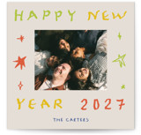 Sparkling Cheers Square Holiday Cards