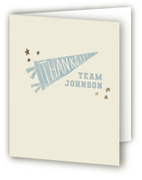 Baseball Baby Shower Foil-Pressed Baby Shower Thank You Cards