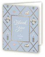 A New Chapter Foil-Pressed Baby Shower Thank You Cards