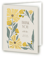 storybook garden Foil-Pressed Baby Shower Thank You Cards