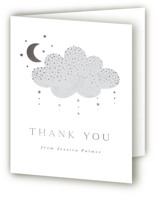 Moon Baby Foil-Pressed Baby Shower Thank You Cards