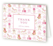 Tied with a bow Baby Shower Thank You Cards
