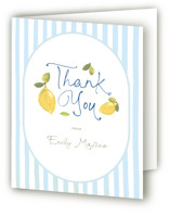 Lemon Baby Shower Thank You Cards