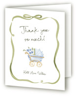 Bowls and Buds Baby Shower Thank You Cards