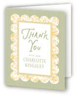Nostalgic Baby Shower Thank You Cards