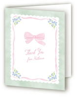 Little fleur Baby Shower Thank You Cards