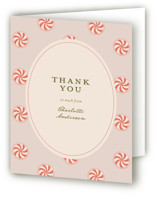 Peppermint Baby Shower Thank You Cards