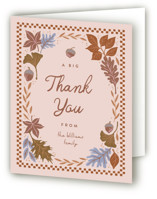 Fall in Love Baby Shower Thank You Cards