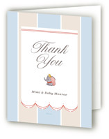 Disney's Dumbo Circus Baby Shower Thank You Cards