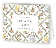 Disney Rabbit's Garden Baby Shower Thank You Cards