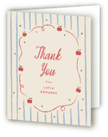 Apple of My Eye Baby Shower Thank You Cards