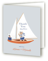 Sailor Bear Baby Shower Thank You Cards