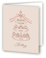 Tea Party Baby Shower Thank You Cards
