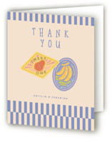 Fruit Stickers Baby Shower Thank You Cards