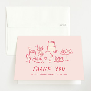 atherina Baby Shower Thank You Cards