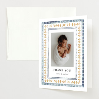 Americana Baby Shower Thank You Cards