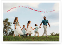 Simple Twist Holiday Photo Cards