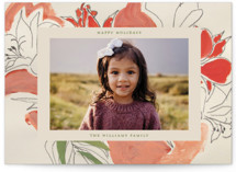 Holiday Lily Holiday Photo Cards