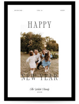 Cranberry Sauce Holiday Photo Cards