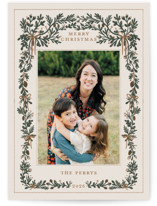 Merriest Botanicals Holiday Photo Cards