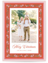 Festive Bloom Holiday Photo Cards